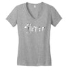 silencer logo Women's V-Neck T-Shirt