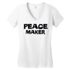 peace maker Women's V-Neck T-Shirt