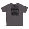 Real Kings Are Born On December 27 Youth Tee