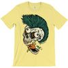 skull punk style T-Shirt