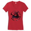 sagittarius zodiac galaxy Women's V-Neck T-Shirt
