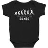 The Evolution of Rock Baby Bodysuit