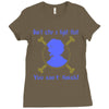 Sanji One Piece Ladies Fitted T-Shirt