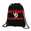 Detroit vs Everbody Drawstring Bags