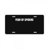 fear of spiders License Plate