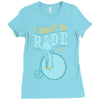 i want to ride my bike Ladies Fitted T-Shirt