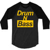 drum n bass birthday music 3/4 Sleeve Shirt