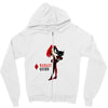 harley quinn Zipper Hoodie