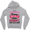 running mommy Zipper Hoodie