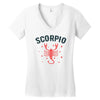 scorpio Women's V-Neck T-Shirt