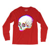 skull glitch Long Sleeve Shirts