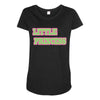 little princess Maternity Scoop Neck T-shirt
