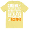 Strong Independent Motivated Scorpio T-Shirt