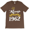 kings are born in 1962 T-Shirt