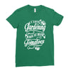 i love gardeing Ladies Fitted T-Shirt