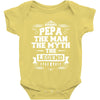 Pepa The Man The Myth The Legend Baby Onesie