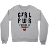Girl Power Future Is Female Crewneck Sweatshirt
