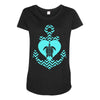 sea turtles Maternity Scoop Neck T-shirt