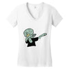 DABBİNG LEPRECHAUN Women's V-Neck T-Shirt