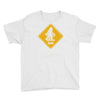 big foot xing big foot crossing sasquatch Youth Tee