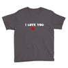i love you (2) Youth Tee