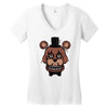 nightmare fred Women's V-Neck T-Shirt