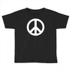 peace sign sticker vinyl decal   love symbol car window bumper hippie Toddler T-shirt