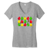 it's all fun and games until Women's V-Neck T-Shirt