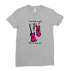 i run like a girl try to keep up Ladies Fitted T-Shirt
