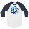 imu logo wt 3/4 Sleeve Shirt