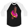 stickers 3/4 Sleeve Shirt
