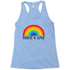 Peace &amp; Love Racerback Tank