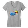 pac chain comp Women's V-Neck T-Shirt