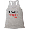 funny i fartlek Racerback Tank