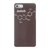 janus molecule funny retro tv utopia fashion science series iPhone 7 Case
