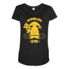 vermilion gym Maternity Scoop Neck T-shirt