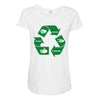 rock paper scissors Maternity Scoop Neck T-shirt