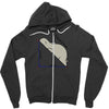 hypotenuse math humor Zipper Hoodie