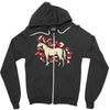 unicorn meat Zipper Hoodie