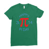 happy pi day Ladies Fitted T-Shirt