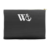 w anchor mens funny offensive Accessory Pouches