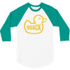duck quack 3/4 Sleeve Shirt