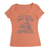 hot mess express Women's Triblend Scoop T-shirt