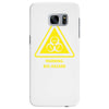 biohazard symbol laboratory hazard warning sign Samsung Galaxy S7 Edge