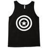 capitan america sticker vinyl decal Tank Top