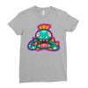 deep sea fang Ladies Fitted T-Shirt