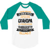 Super Cool Grandpa Of A Freaking Awesome Granddaughter 3/4 Sleeve Shirt