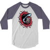 shark attack 3/4 Sleeve Shirt