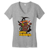 wood monster Women's V-Neck T-Shirt