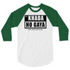 khada ho gaya 3/4 Sleeve Shirt